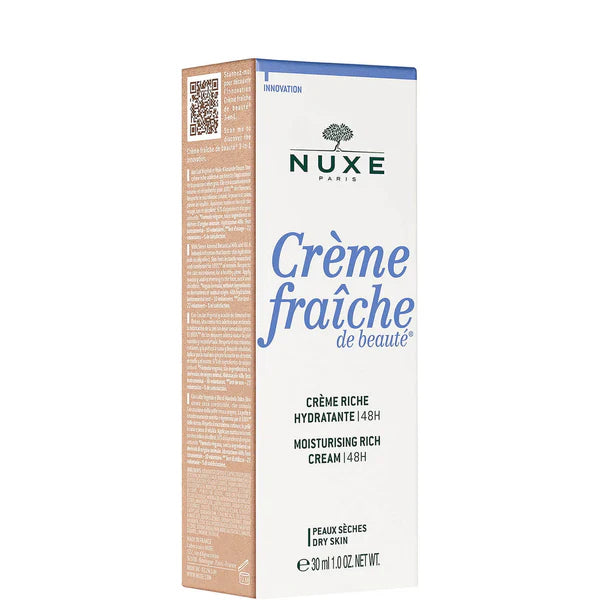NUXE Pack Crème Fraîche Riche Peau Sèche 30ml + Very Rose Eau Micellaire 50ml