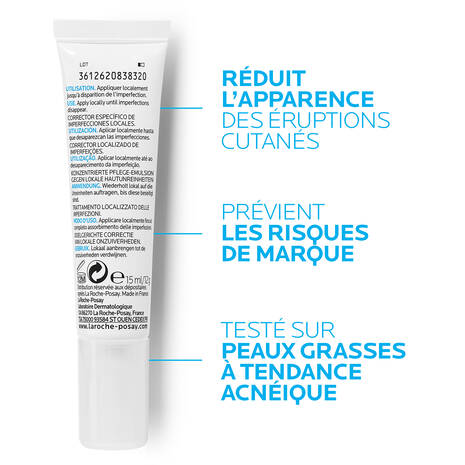 La Roche-Posay Effaclar A.I. Soin Ciblé Anti-Imperfections 15ml – Traitement SOS Boutons
