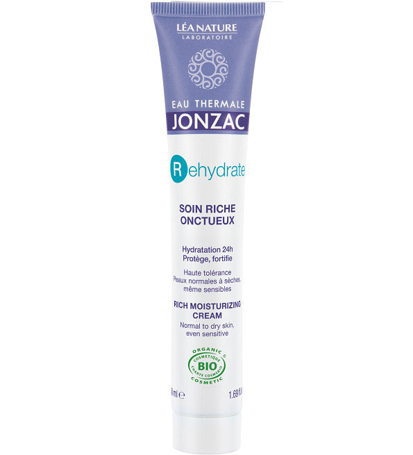 JONZAC Rehydrate Soin Riche Onctueux 50ml Nourrissant Hydratant Peaux Sèches Déshydratées