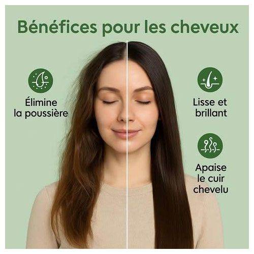 CLENSTA Shampoing Sans Eau 100ml Nettoyant Capillaire Sec Voyage Pratique Formule Innovante Cheveux Propres Sans Rinçage