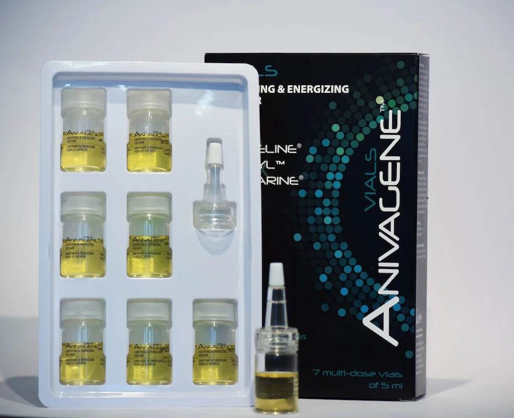 ANIVAGENE Anageline Bio CapixylTM & Kapilarine Ampoules Fortifiantes Chute Cheveux Croissance Capillaire