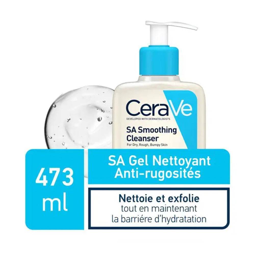CERAVE SA Gel Nettoyant Anti-Rugosités Exfoliation Douce Acide Salicylique