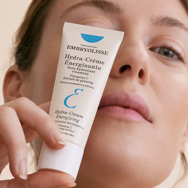 EMBRYOLISSE Hydra-Crème Énergisante 40ml Crème Hydratante Visage Anti-Fatigue Éclat Peaux Ternes Dévitalisées