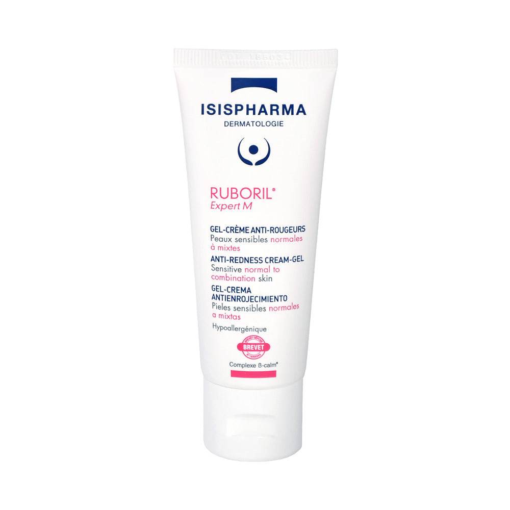 Isispharma Ruboril Expert M Gel Crème Anti-Rougeurs Peaux Normales à Mixtes 40ml – Soin Anti-Rougeurs Texture Gel