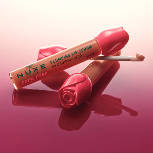 NUXE Very Rose Sérum Lèvres Repulpant 8ml Soin Lèvres Hydratant Repulpant Rose Éclat Confort
