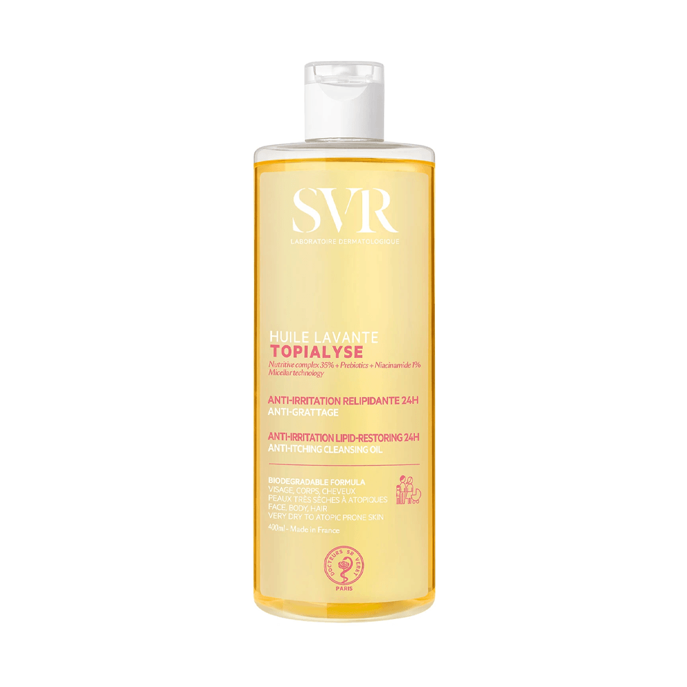 SVR Topialyse Huile Lavante – Huile Nettoyante Protectrice Peaux Très Sèches