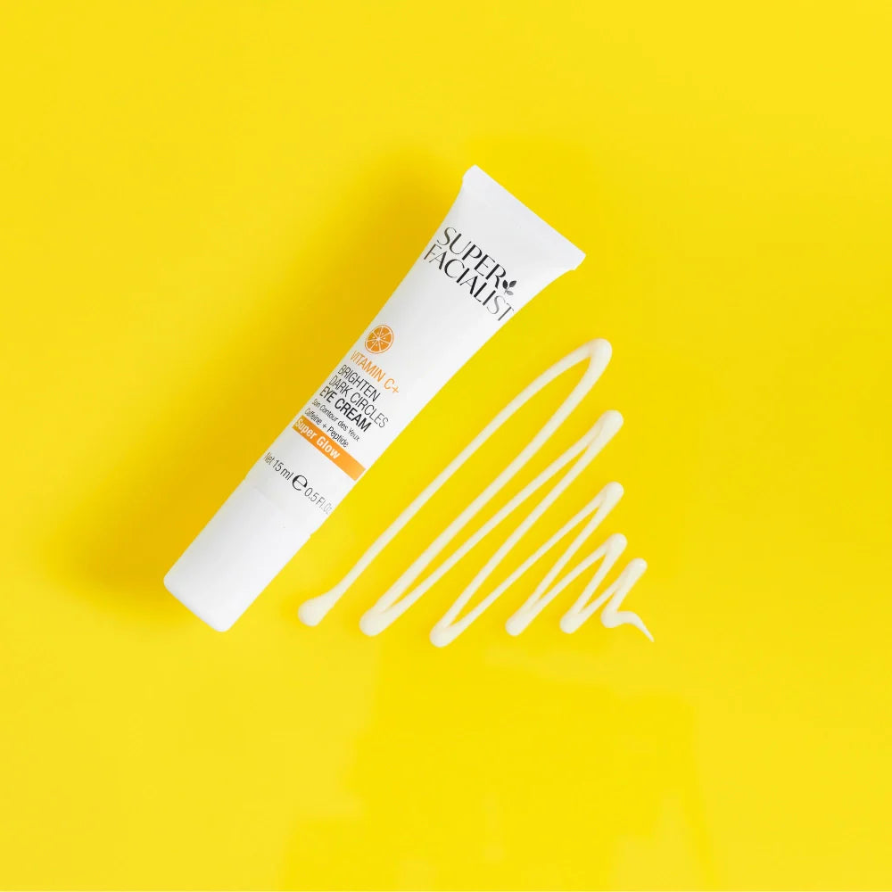 Super Facialist Vitamin C+ Brighten Dark Circles Eye Cream 15ml Contour Yeux Anti-Cernes Vitamine C Éclaircissant