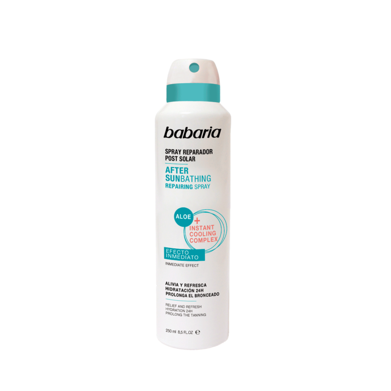 BABARIA After Sun Spray 250ml Spray Après-Soleil Apaisant Hydratant