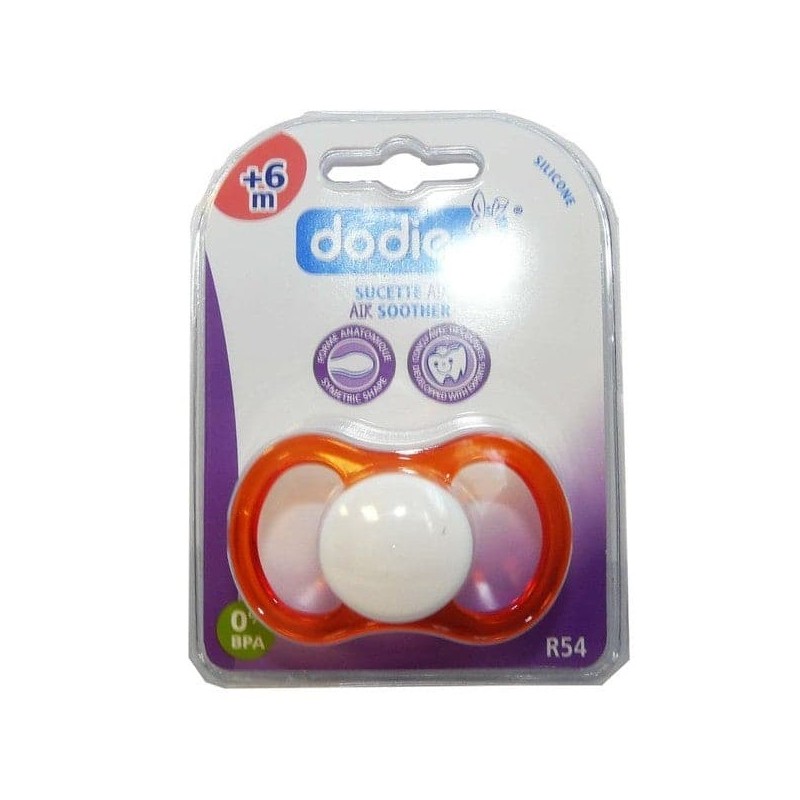 DODIE SUCETTE ANATOMIQUE 6M+ REF 54