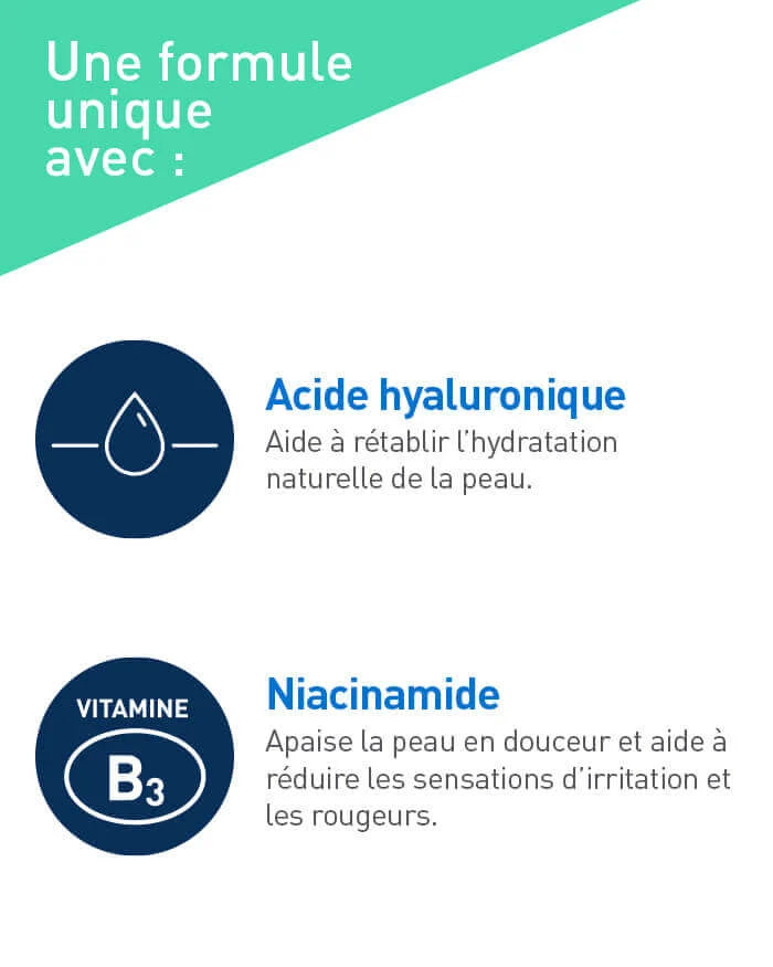 CERAVE Gel Nettoyant Moussant 473ml Purification Équilibre Peaux Normales à Grasses