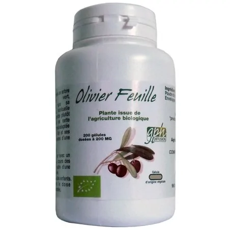 GPH DIFFUSION OLIVIER FEUILLE Bio 200 gélules