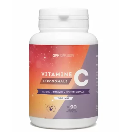 Gph Diffusion Vitamine C – Liposomale 200mg – 90 Gélules Végétales