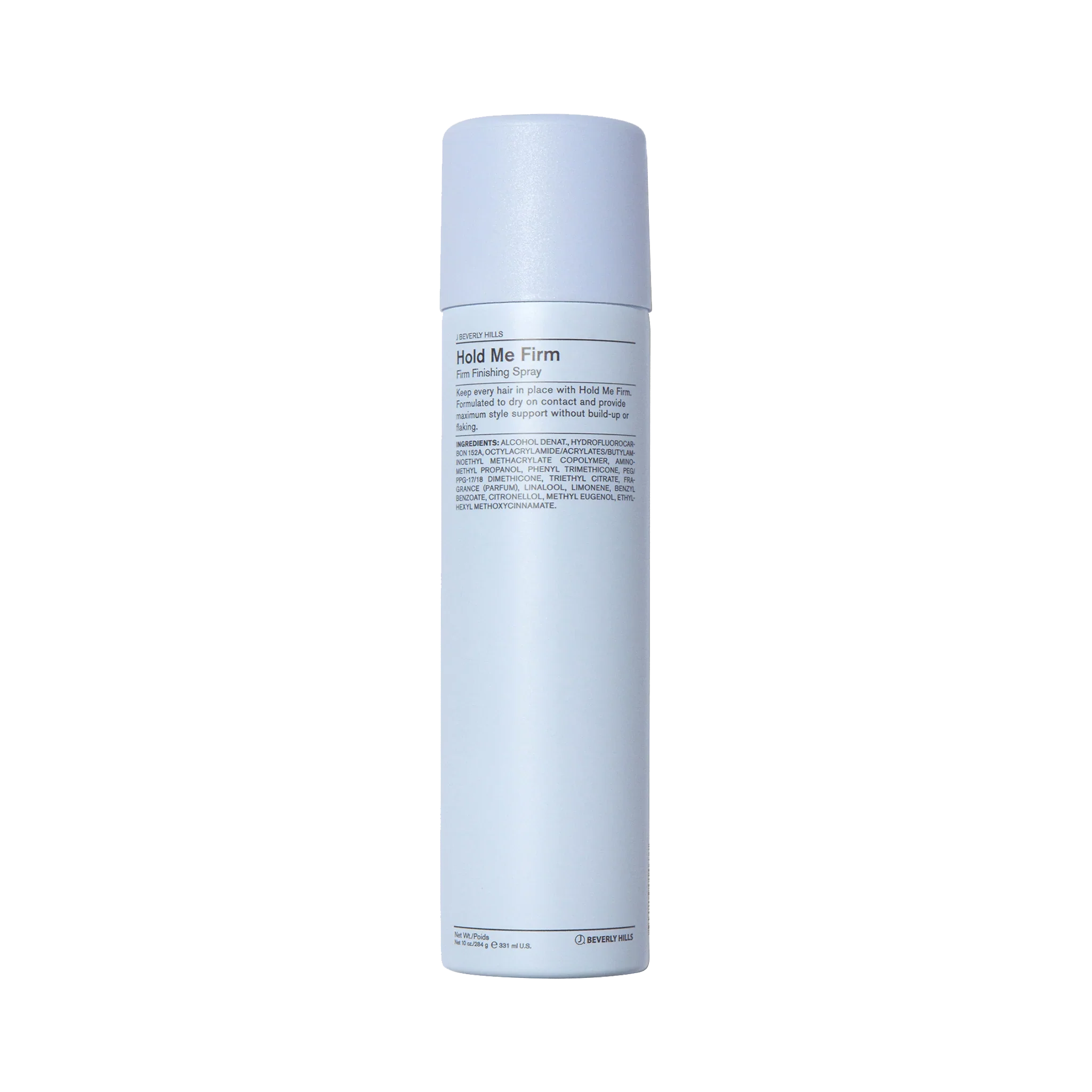 J BEVERLY HILLS Hold Me Lift 328ml Laque Volume Fixation Tenue Légèreté