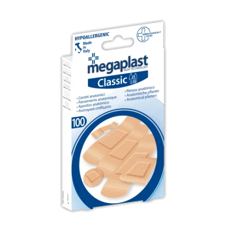 MEGAPLAST CLASSIQUES PANSEMENTS BOÎTE 100 – 112400
