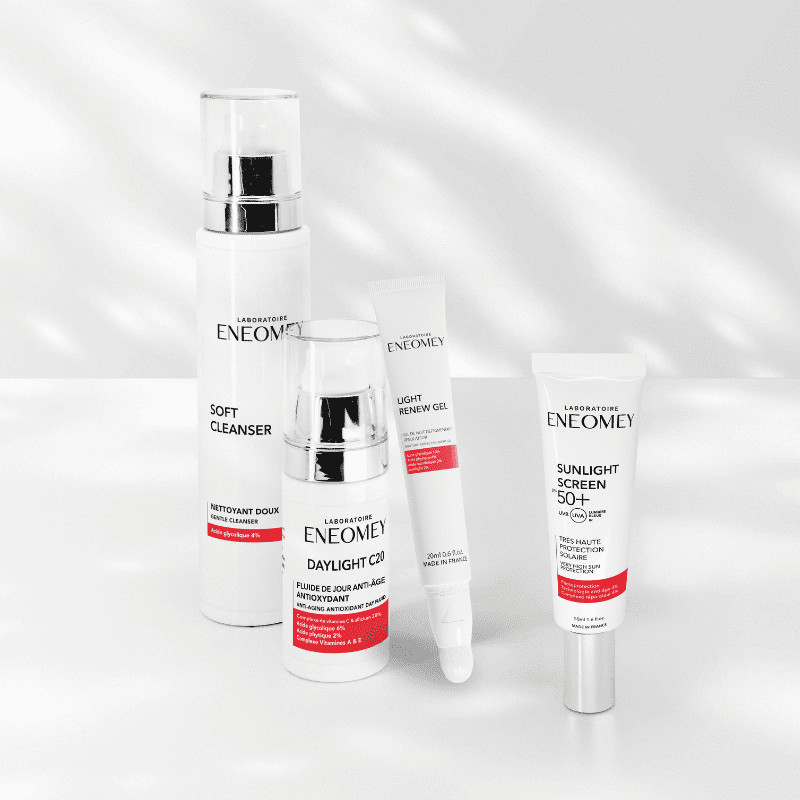 ENEOMEY Sun Light Crème Solaire SPF50+ 50ml Très Haute Protection Solaire Anti-Âge Texture Légère