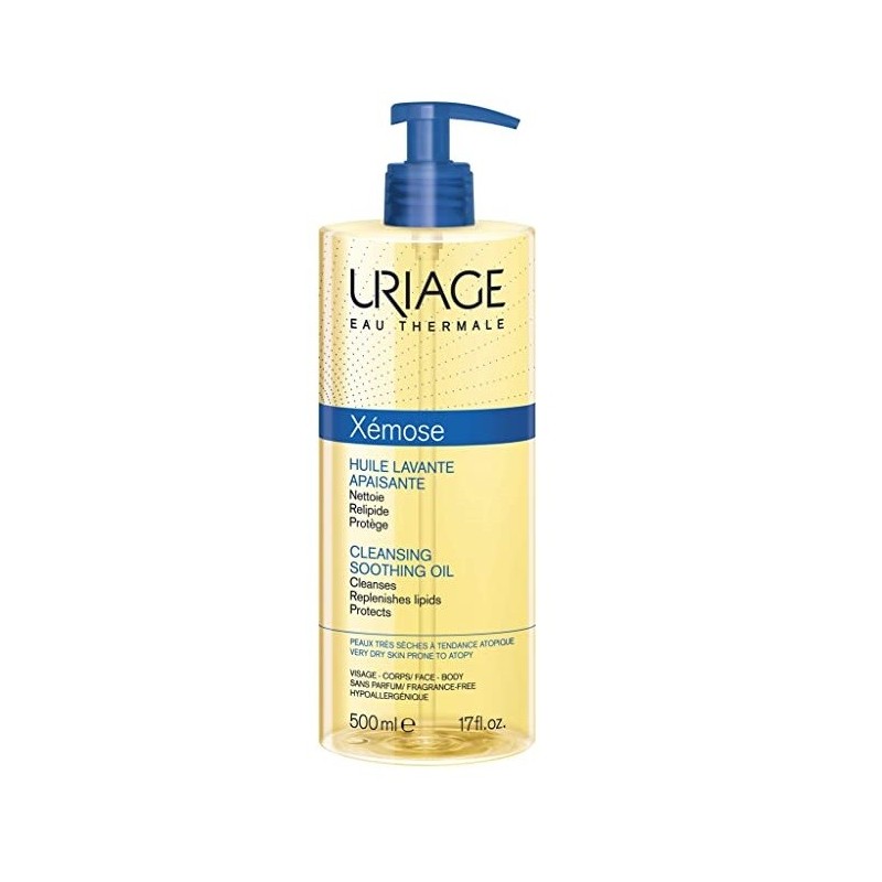 URIAGE XEMOSE HUILE LAVANTE APAISANTE 500ML