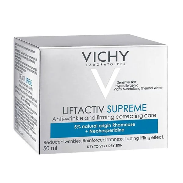 VICHY Liftactiv Supreme Soin Anti-Âge Peau Sèche 50ml